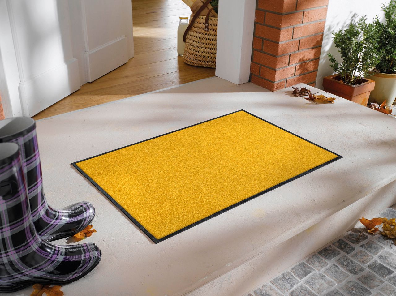 Fuma Rutschfeste Fußmatte  TC_Honey Gold 90 x 60 cm