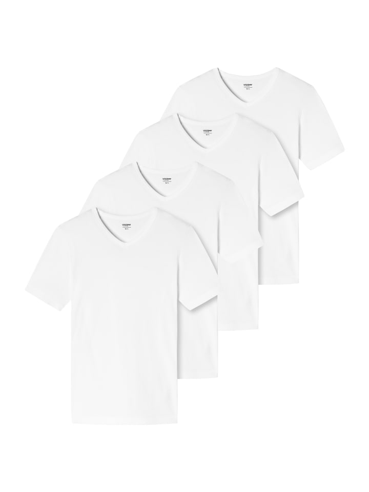 Schiesser T-Shirt Uncover in Weiß günstig kaufen