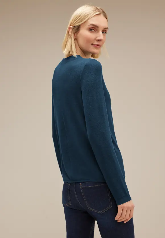 Street One Langarmshirt mit Gummisaum