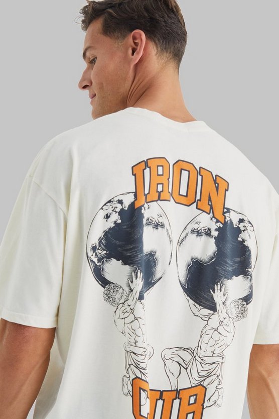 Tall Oversize Man Active Iron Club T-Shirt