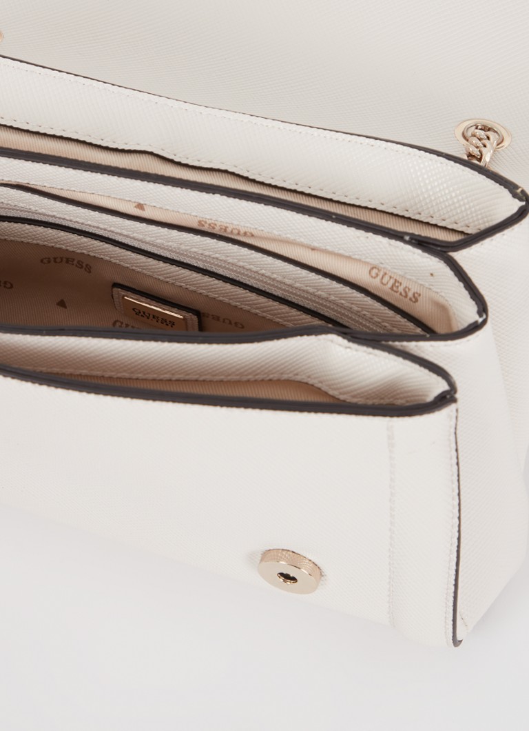 Borsa a tracolla GUESS Noelle con stampa logo