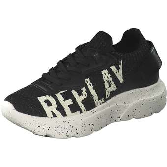 Replay Mayfair Blink Sneaker in schwarz