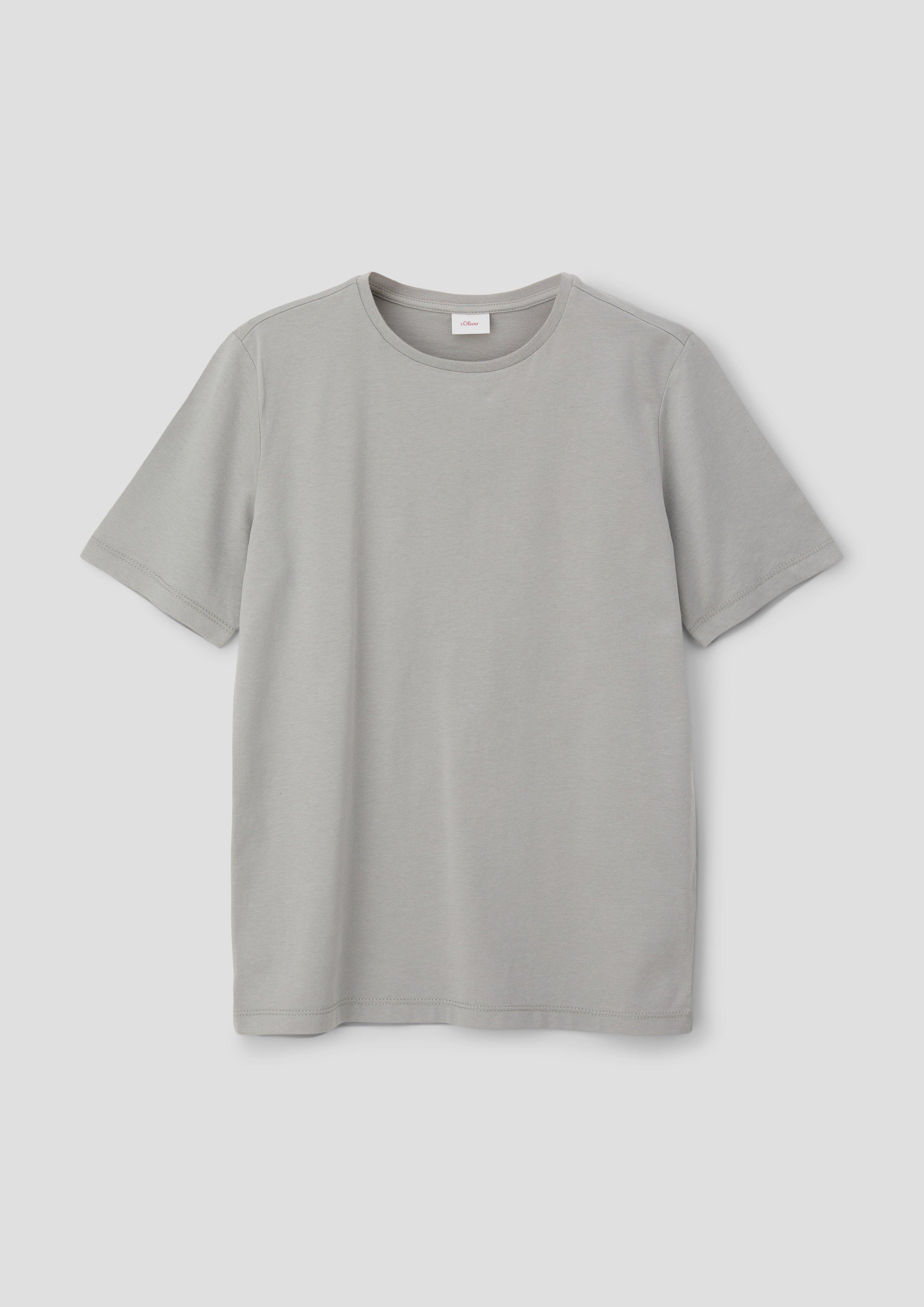 T-Shirt aus Baumwolle mit Rückenprint  2142881-9114