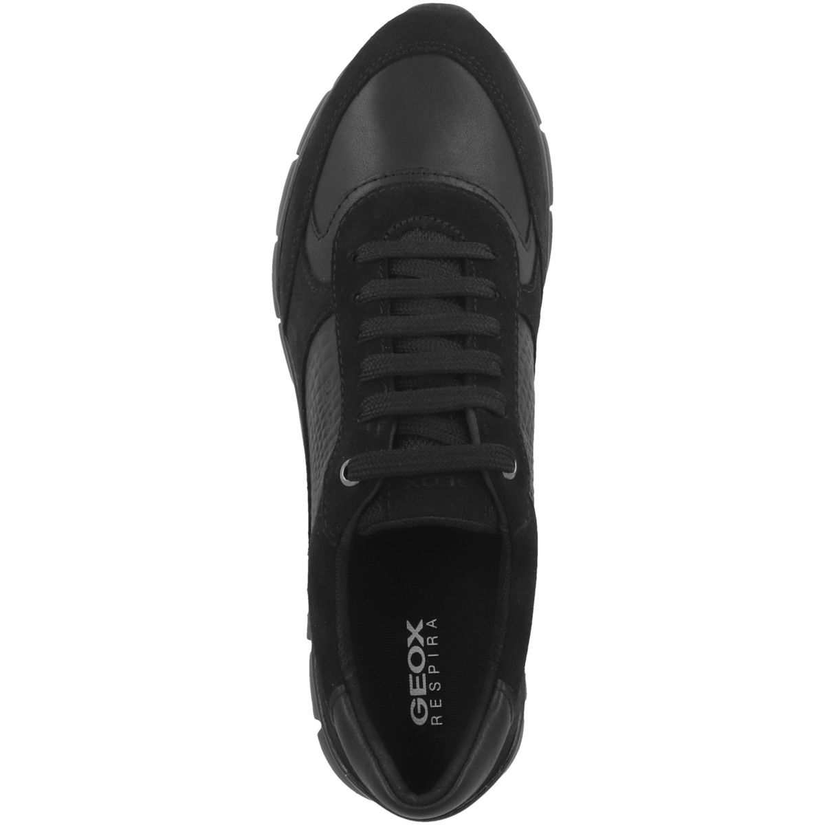 Geox D Sukie A Sneaker Low schwarz