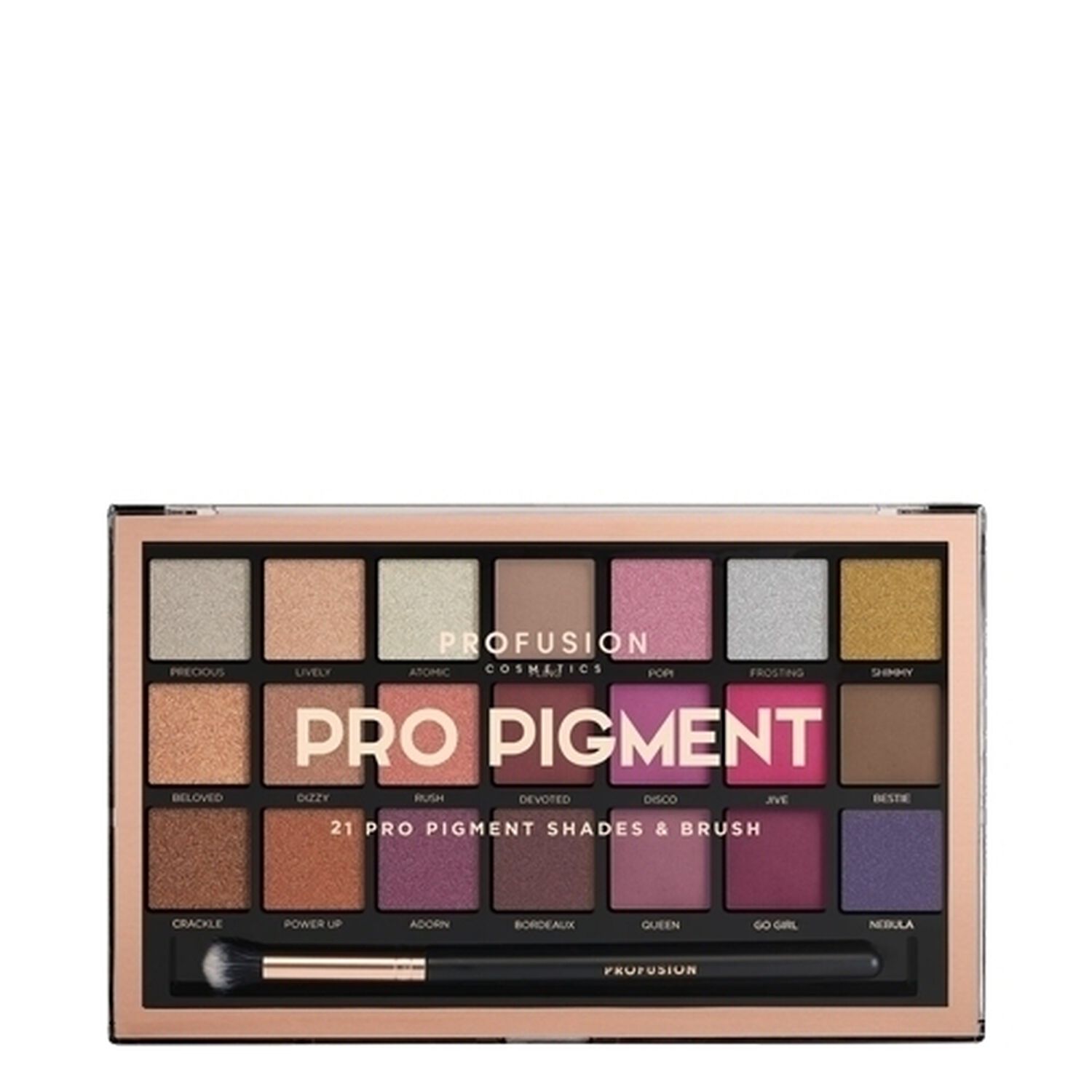 Profusion Cosmetics Palette Pro Pigment 21 Ombres à Paupières
