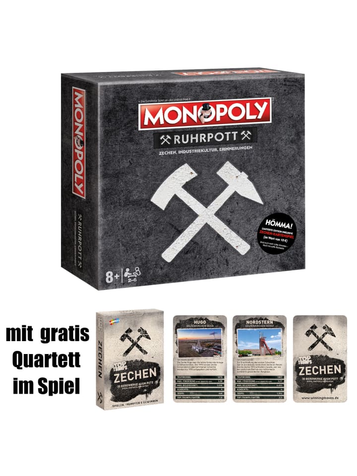 Winning Moves Monopoly Ruhrpott Brettspiel Gesellschaftsspiel NEU in bunt günstig kaufen onesize