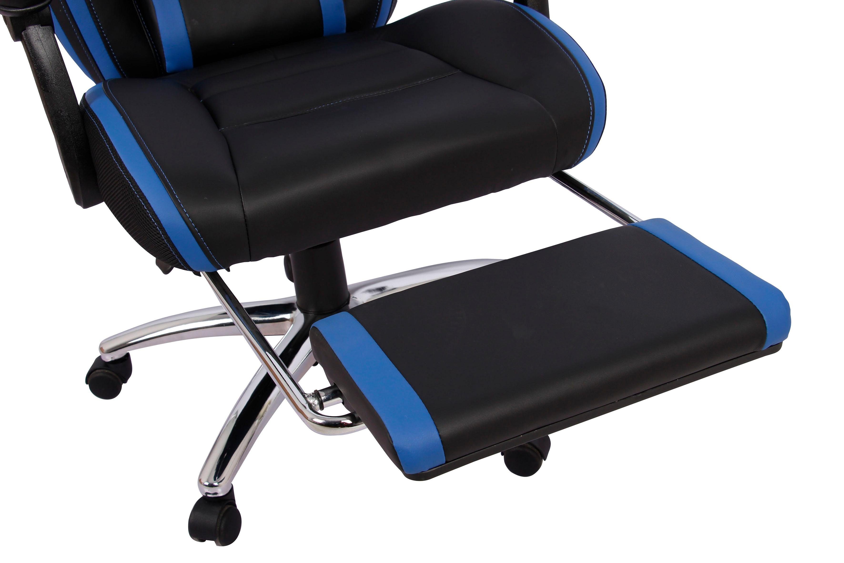 INOSIGN Gaming-Stuhl Sprinta 1, Chefsessel mit ausziehbarer Fußstütze, komfortabel gepolstert mit vielen ergonomischen Funktionen