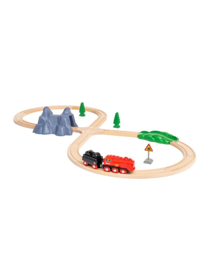 Brio Holzeisenbahn 36017 Batterie-Dampflok Set mit kalter Wasserdampf - ab 3 Jahre günstig kaufen onesize