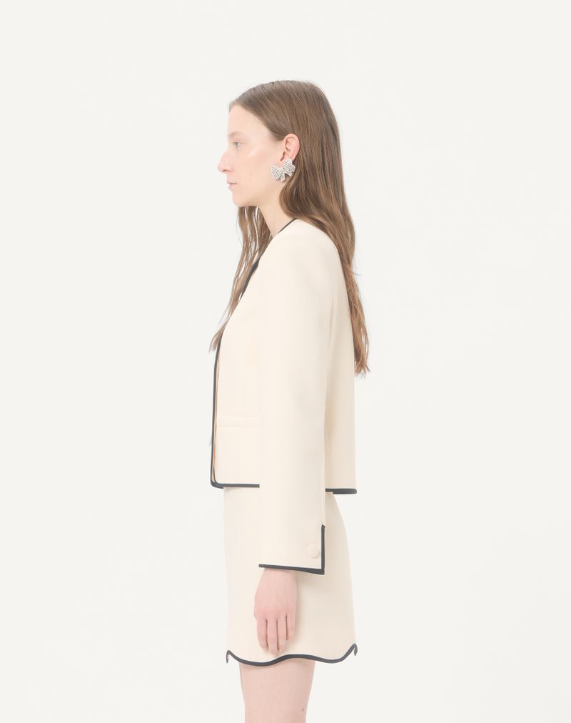 Jaqueta Crepe Couture