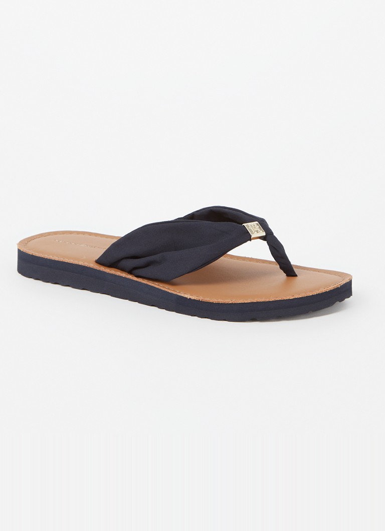 Papuci cu logo Tommy Hilfiger