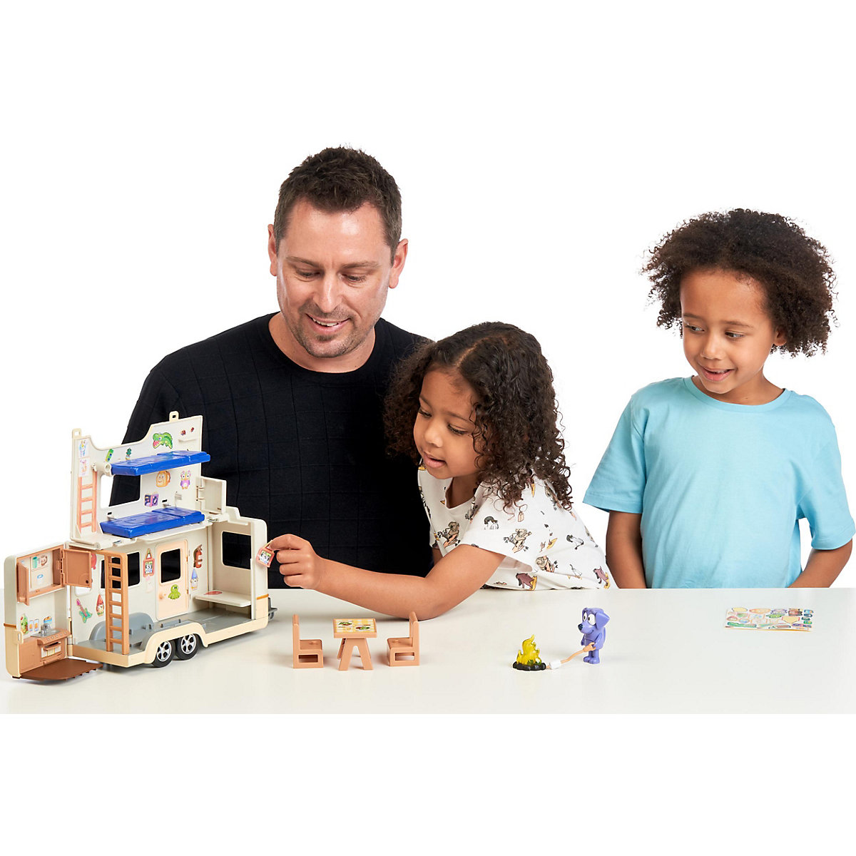 BLUEY CAMPERVAN Spielset
