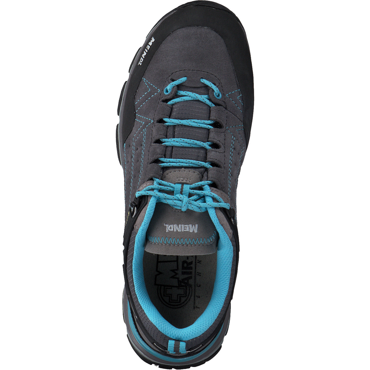 Meindl Ontario Lady GTX 3937, Wanderschuhe, Damen, grau/azurblau