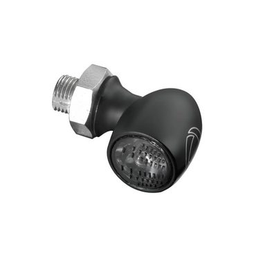 Kellermann Motorrad-Additiv LED-Blinker Atto Dark, getöntes Glas