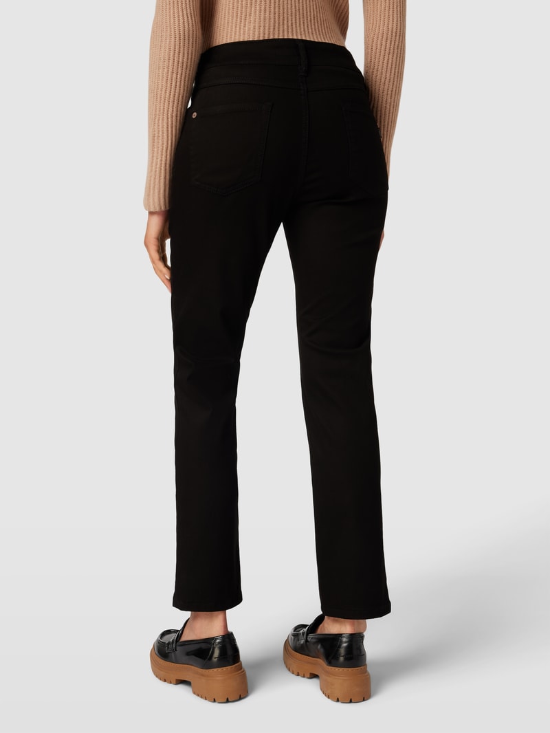 Jeans im 5-Pocket-Design Modell 'CORA' in schwarz