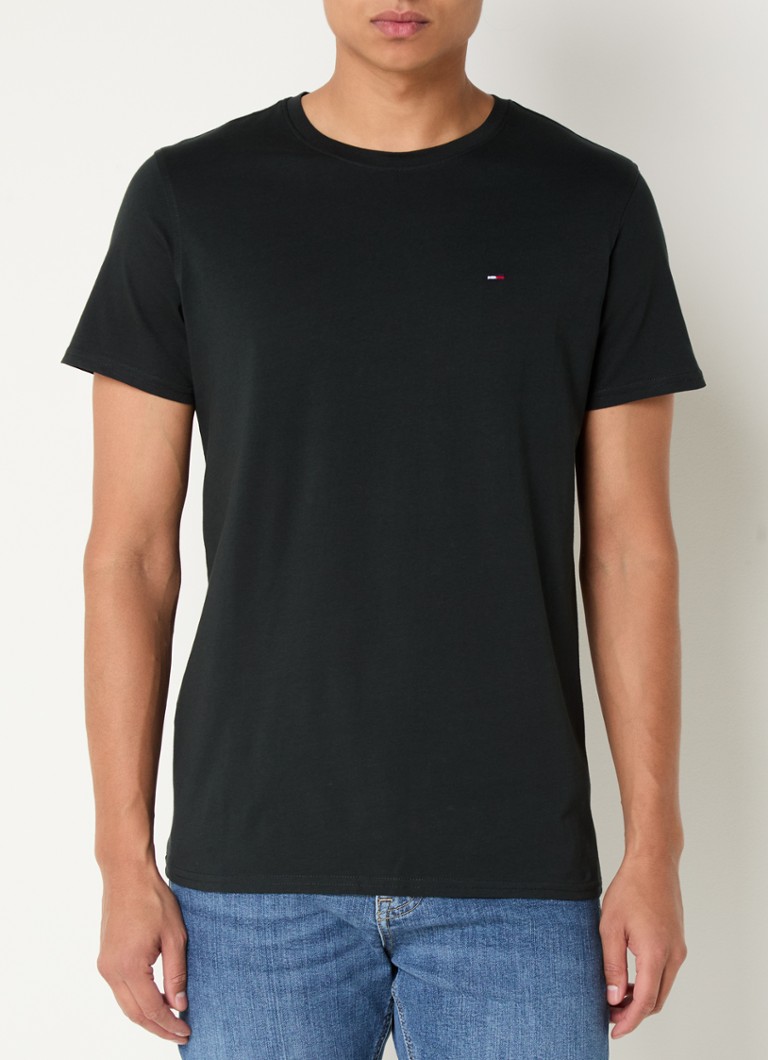 Tricou Tommy Hilfiger cu logo brodat