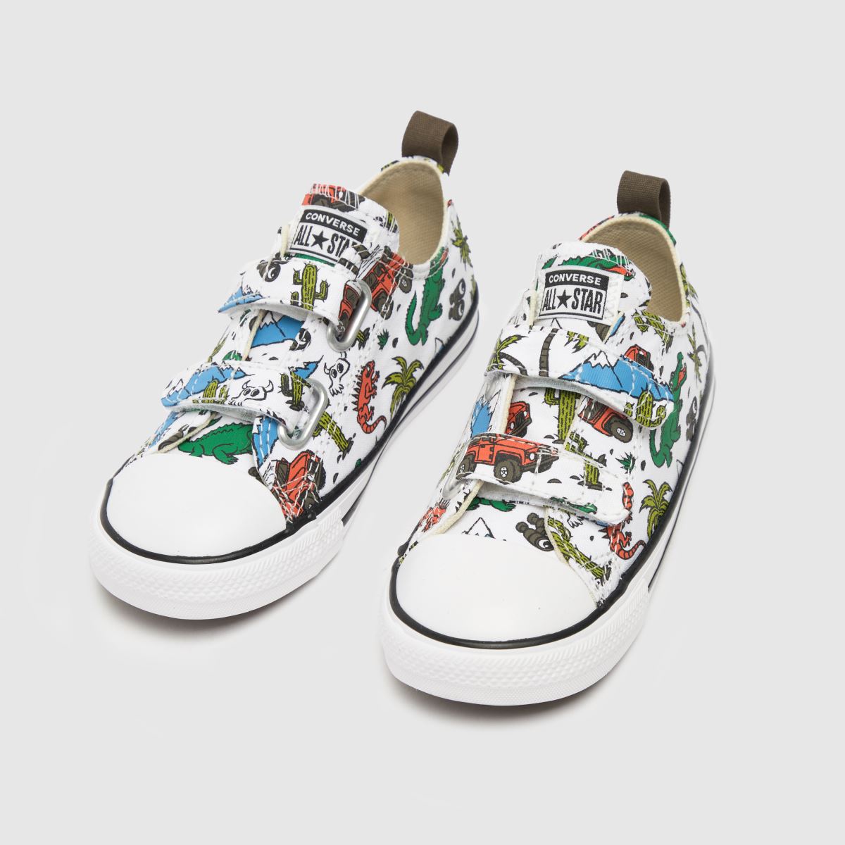 Converse multifärgade all star lo 2v pojkar småbarnsskor