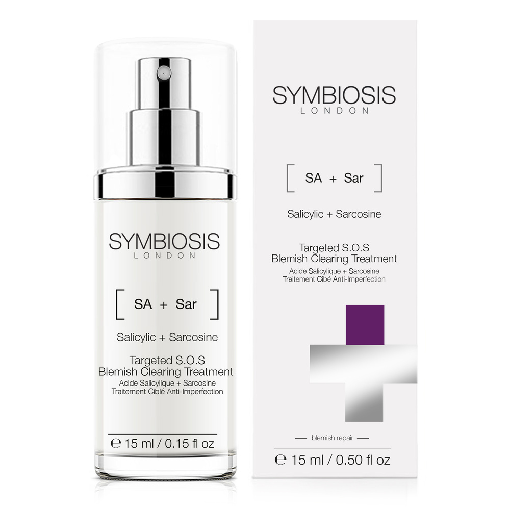 symbiosis [Acide Salicylique + Sarcosine] Traitement Cibé Anti-Imperfection Traitement