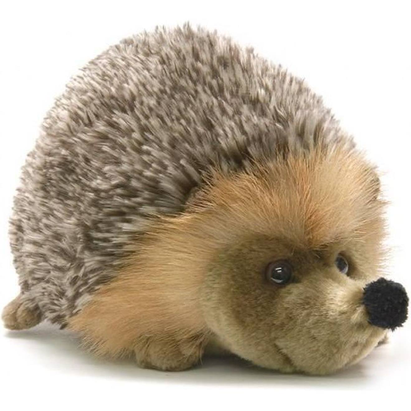 Peluche hérisson 24cm gris