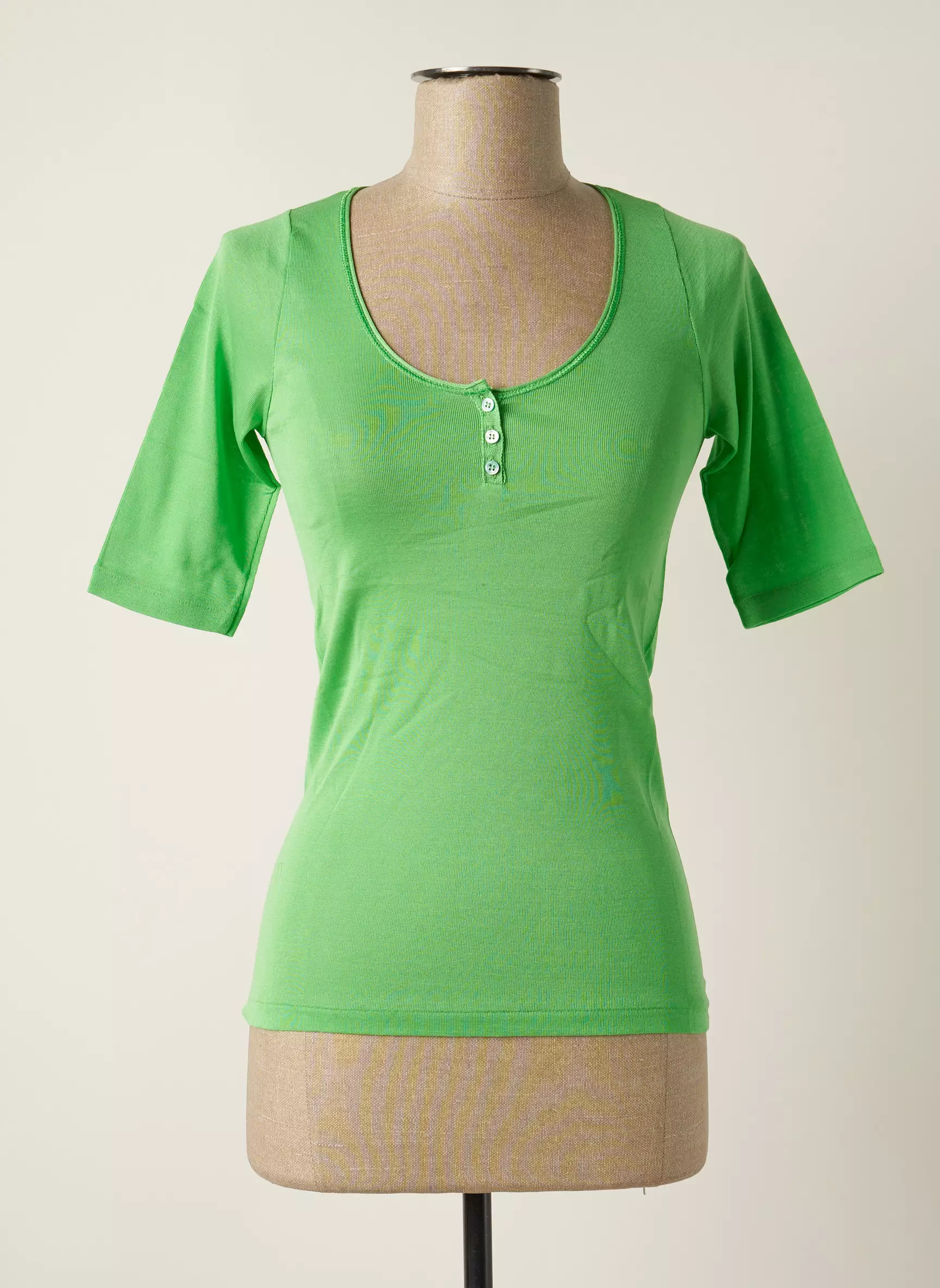Stefan Green Tshirts Femme couleur vert