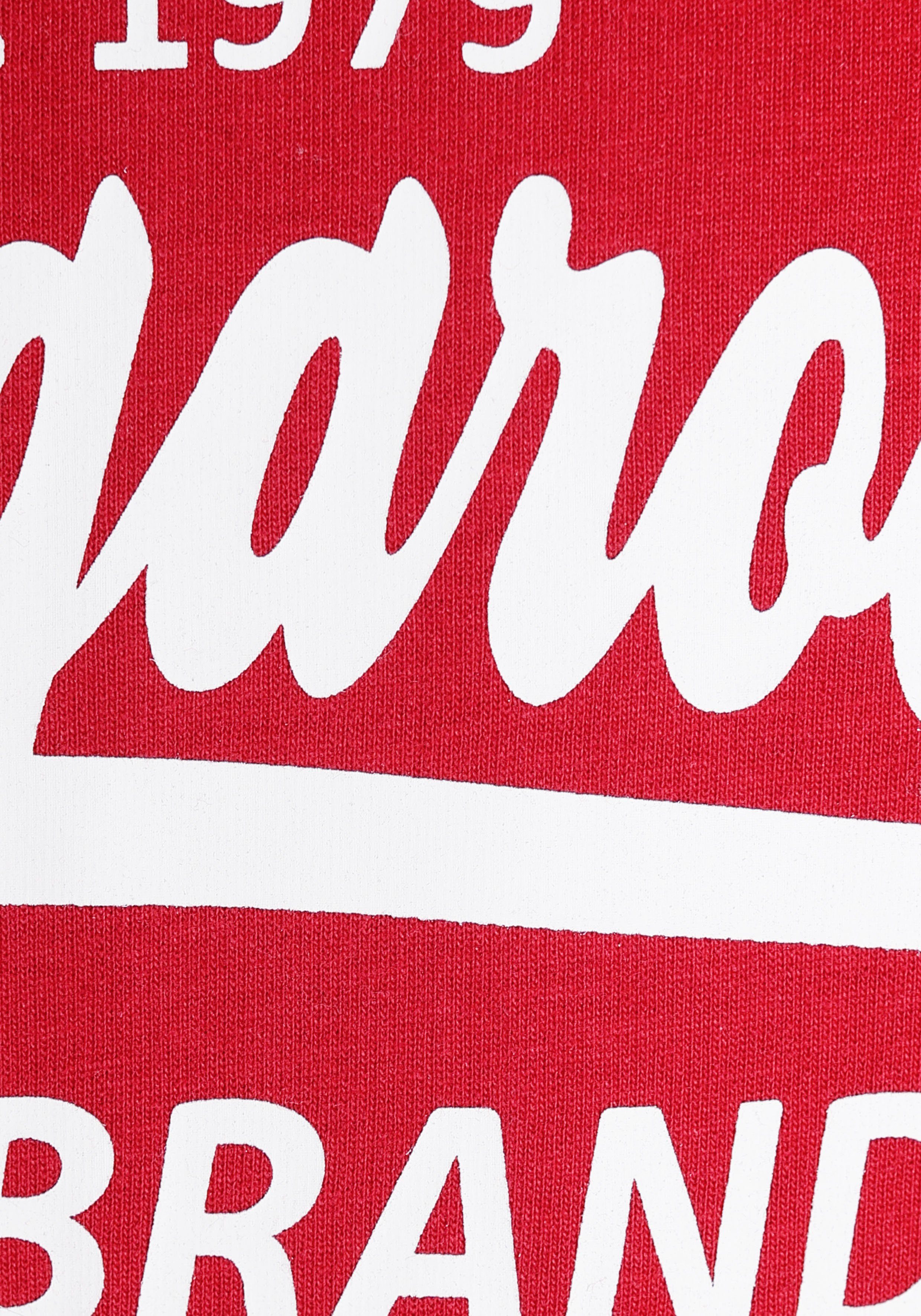 KangaROOS Sweatkleid State of Life mit V-Ausschnitt