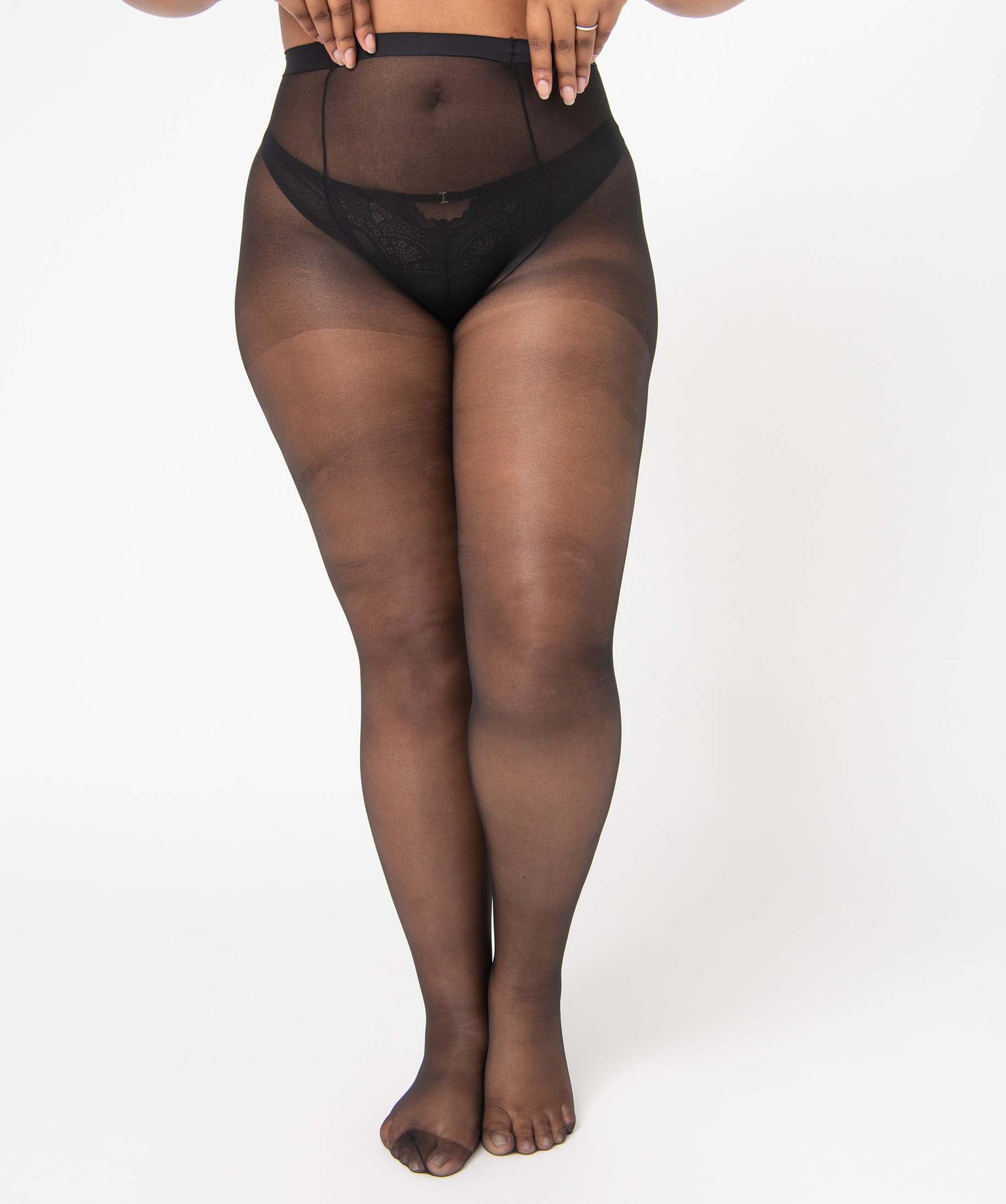 Collant pour femme en voile résistant qui ne file pas 20D noir | GEMO