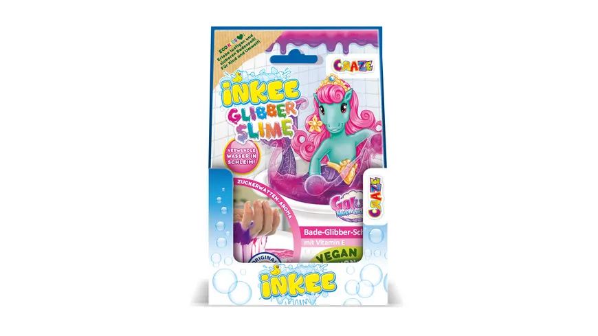 CRAZE INKEE Badeglibberschleim Galupy Mermaid