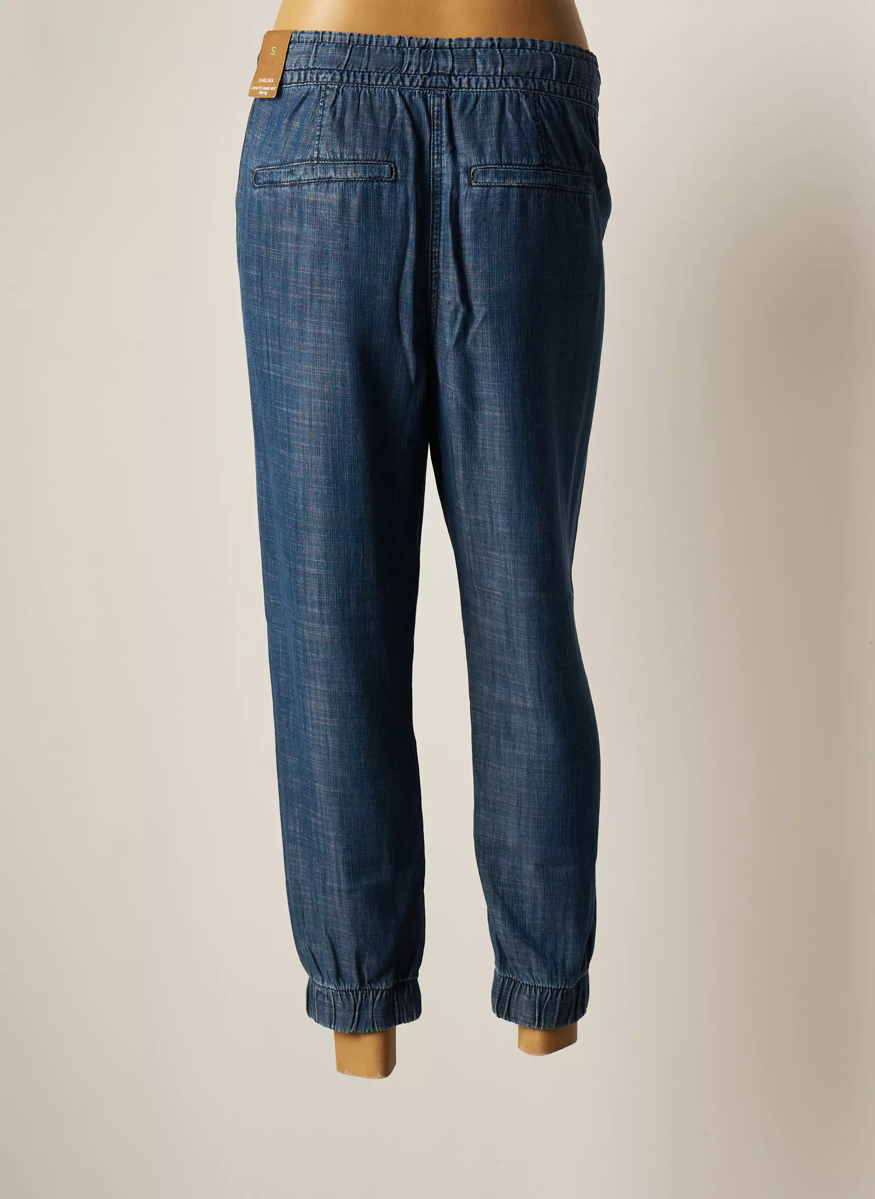Cecil Pantalon7 8 Femme couleur bleu