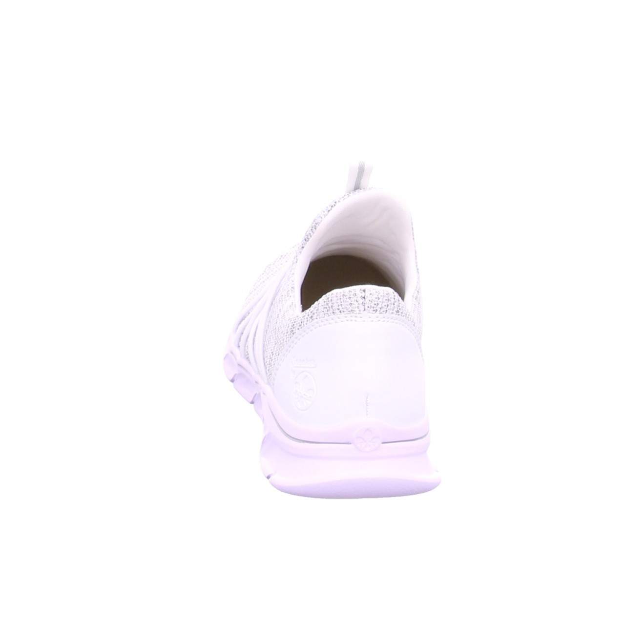 RIEKER Klassische Slipper grau