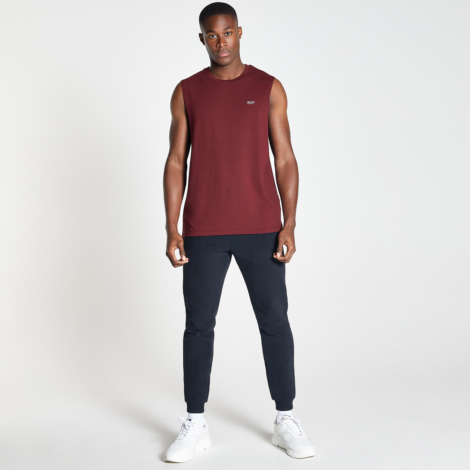 Débardeur à emmanchures échancrées Drirelease MP Essentials – Merlot