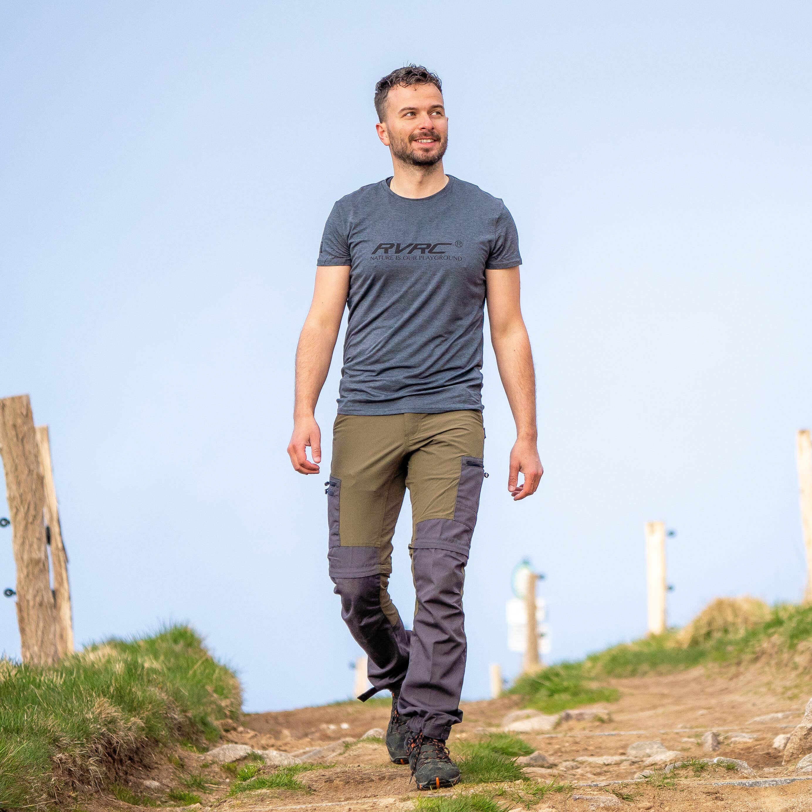 Vagabond Tee Homme Dark Red Melange