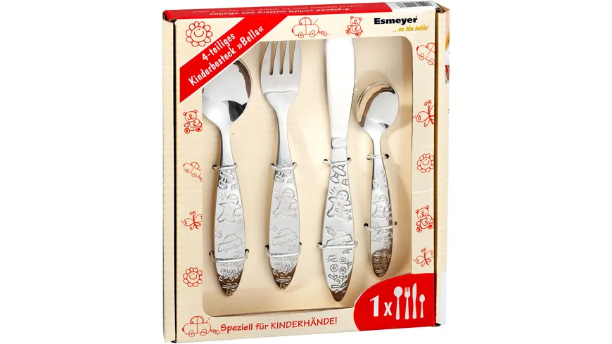 Esmeyer Kinderbesteck Set Bella 4-tlg.