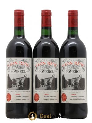 Clos René  1989 - Lot de 3 Bouteilles