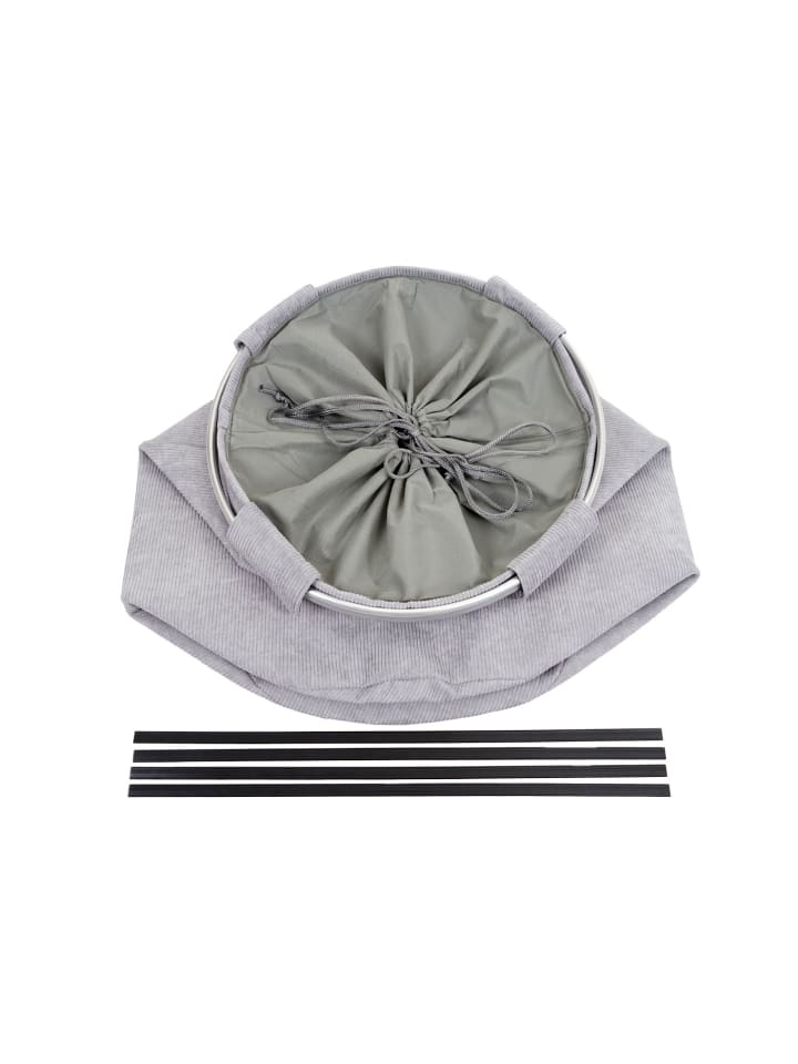 MCW Wäschesammler C34, Cord grau günstig kaufen onesize