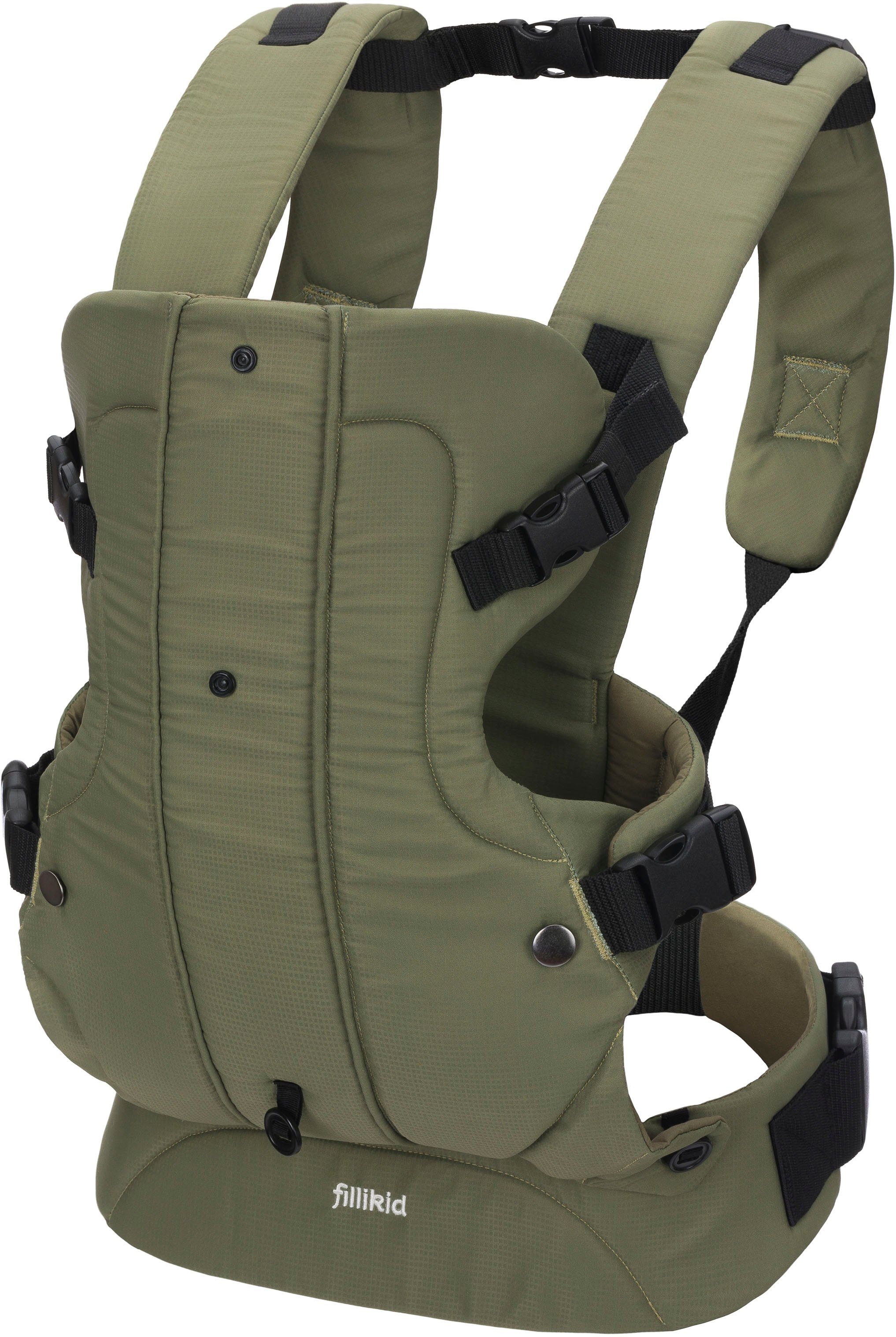 Fillikid Bauchtrage Sport, olive