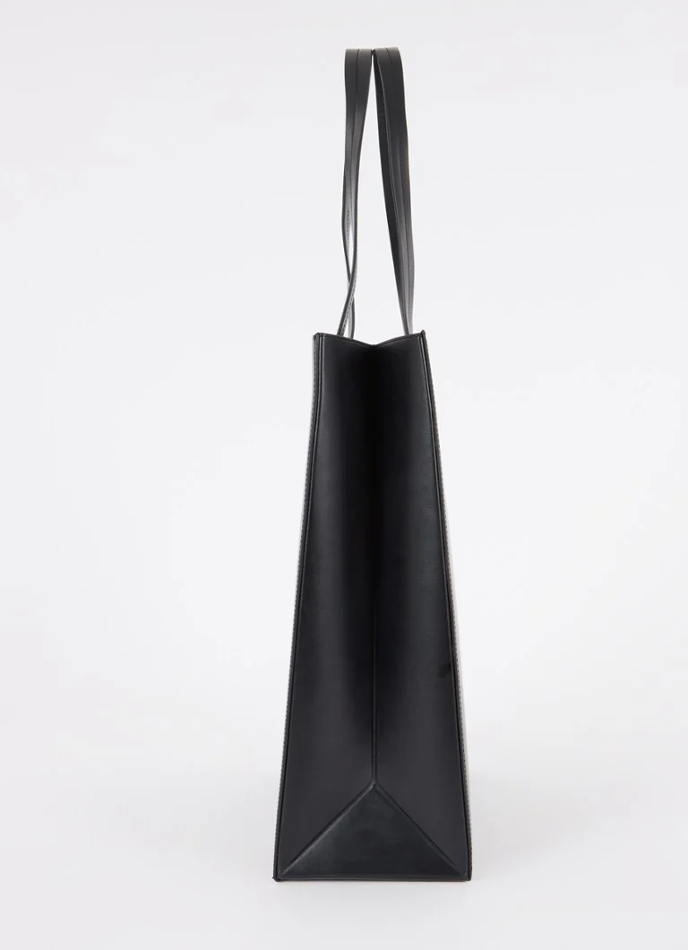 Calvin Klein Line leather shopper with logo