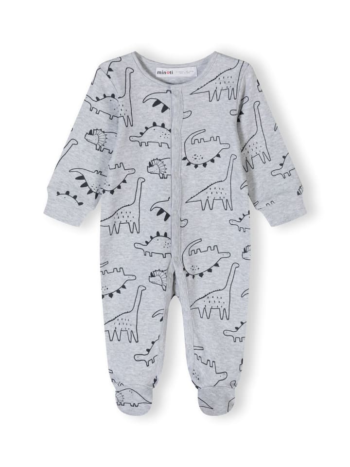 Minoti 2er. Set: Strampler 24babypack17 in grau günstig kaufen