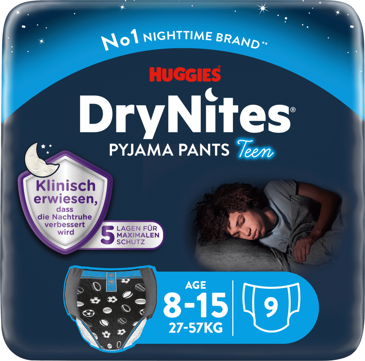 Pyjama Pants Jungen 8-15 Jahre, 9 St