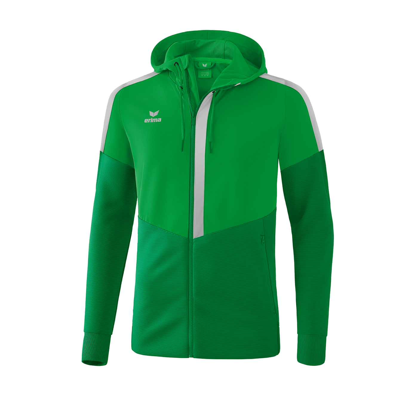 Erima Squad Kapuzen-Trainingsjacke Kids Grün
