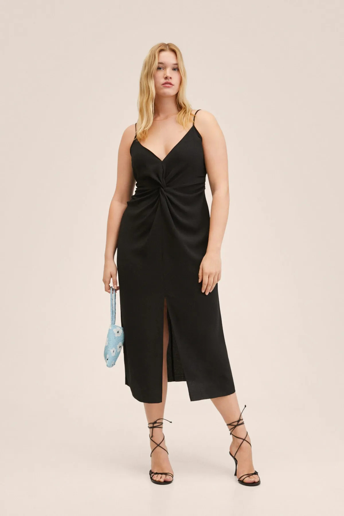 MANGO  27037129 Frau / Mädchen Schwarz