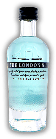 The London Gin No.1 Original Blue Gin 0,05 Liter The London Gin No.1 Original Blue Gin 0,05 Liter The London Gin wird in nur kleinsten Mengen exklusiv in London produziert. 0,05	 Liter - Vol 47%