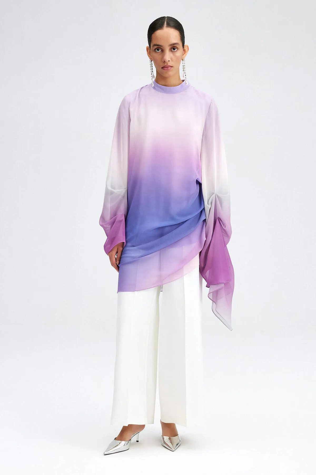 Touché Privé  Tunika - Lila - Regular Fit