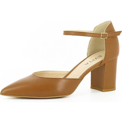 EVITA Damen Pumps halboffen CHIARA