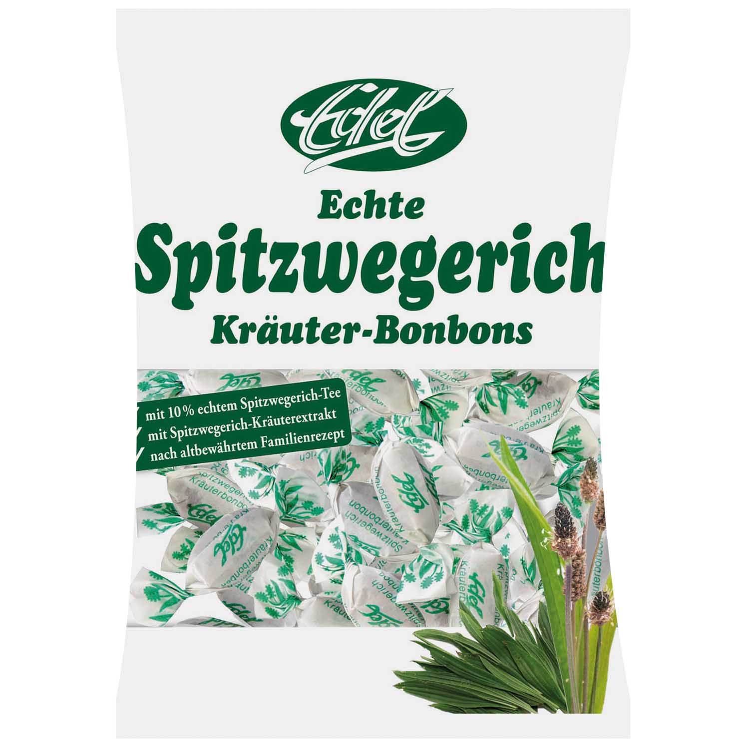 Edel Echte Spitzwegerich Kräuter-Bonbons 90g