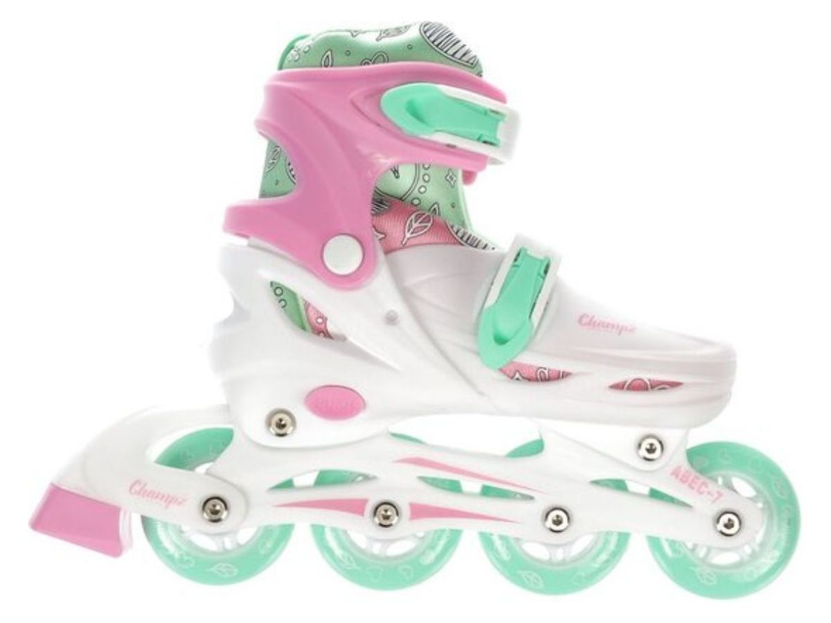 Champz Pastell ABEC7 Hardboot verstellbare Inline-Skates