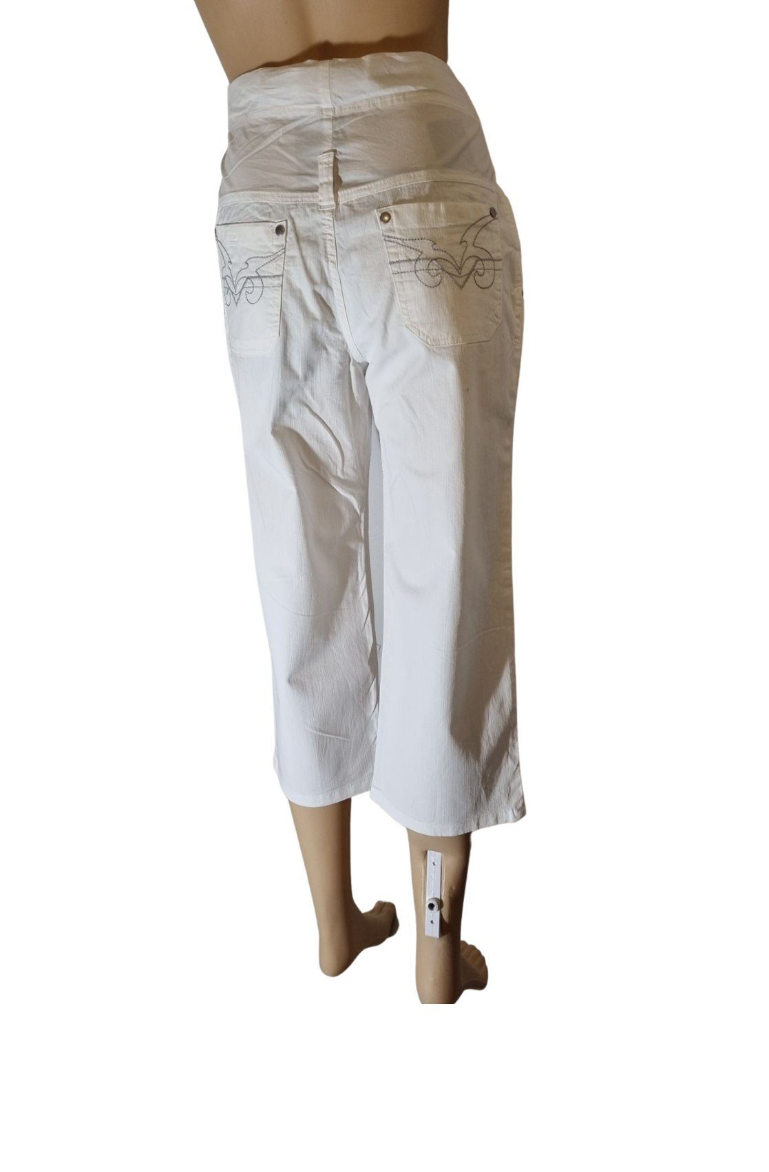 christoff Umstandshose N-22425 weiß 3/4-Hose