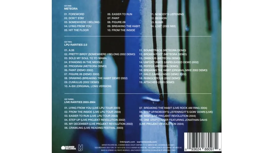 Meteora (20th Anniversary Edition) Deluxe Softbook