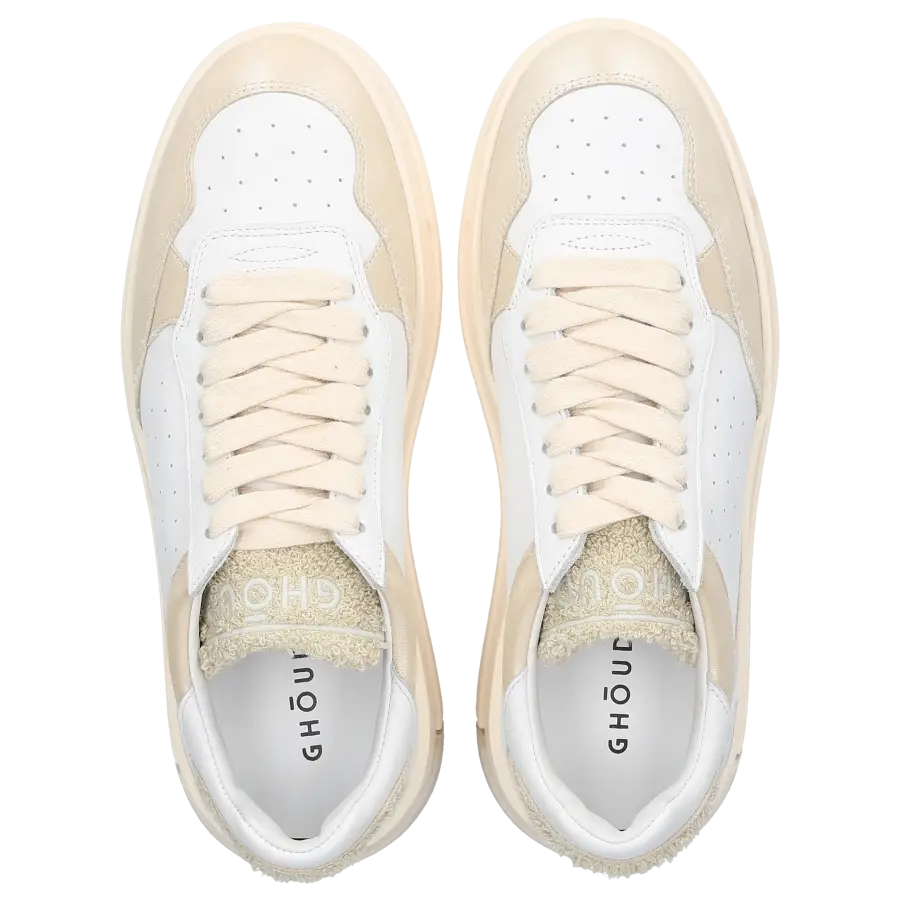 GHOUD - Sneaker low TWEENER Kalbsleder - weiß