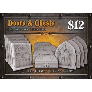 Immortal Souls: Sword & Sorcery: Doors & Chests (EN)