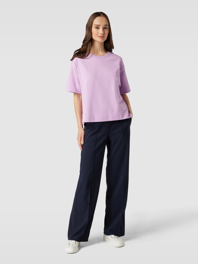 Sweatshirt mit 1/2-Arm in flieder