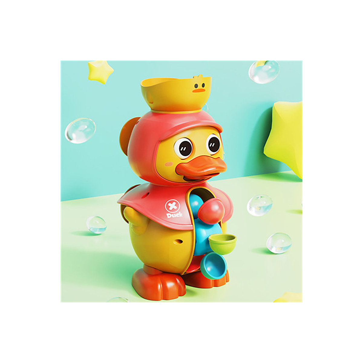 Baby-Badespielzeug Kleine gelbe Ente Badespielzeug